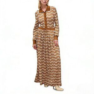 Alémais Stephanie Knit Shirt Dress